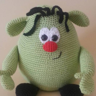 Häkelanleitung - Kurt Kuschelmonster