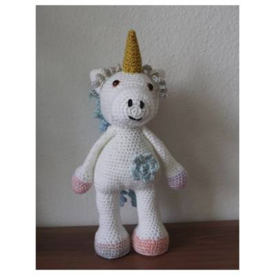 Häkelanleitung Amigurumi Einhorn Luna