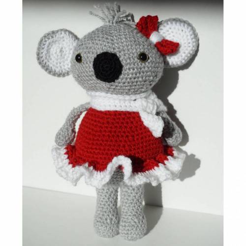 Häkelanleitung Amigurumi Koala Kim