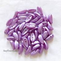 30 Chilli beads pastell lila Bild 1