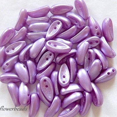 30 Chilli beads pastell lila