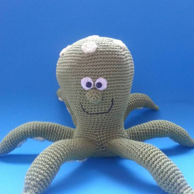 Häkelanleitung - Oskar Octopus