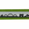 Schlüsselanhänger Stadt Köln grün - verschiedene Längen und Anhängerformen Bild 7