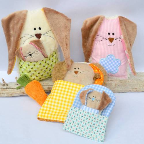 ITH Stickdatei Hase Hasenbande XL SET