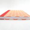 Notizbuch, Welle, orange, DIN A5, 100 Blatt, Hardcover Bild 3