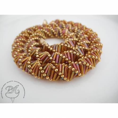 Collier Gold metallic auffallend schön