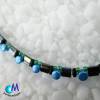 Wechsel-schmuck Magnet Glas-Perlen Collier mittel blau  Statement-Kette  ART 3678 Bild 7