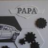 Glückwunschkarte zum Vatertag Vatertskarte Vater Papa Papi Autokarte Vatertag Grusskarte Karte Rennwagenkarte Auto Bild 3