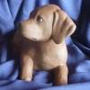 Schokobrauner Labrador,Keramikfigur,Hund,Deco,Welpe Bild 3
