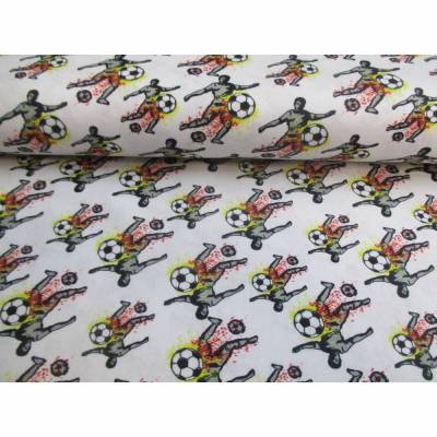 Baumwolle Steinbeck Fußball Fußballspieler Oeko-Tex Standard 100(1 m/11-€)