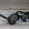 Vintage Sonnenbrille schwarz 40er Jahre Bild 3