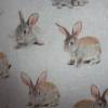 Kissenhülle mit Hasen/Kaninchen Bild 2