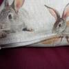 Kissenhülle mit Hasen/Kaninchen Bild 3