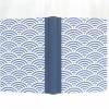 Notizbuch, blau Wellen, japanisches Muster, DIN A5, 150 Blatt, handgefertigt Bild 2
