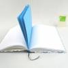 Notizbuch, blau Wellen, japanisches Muster, DIN A5, 150 Blatt, handgefertigt Bild 4