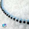 Wechsel-schmuck Magnet Glas-Perlen Collier blau  Statement-Kette  ART 3663 Bild 6
