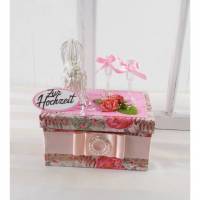 Geldgeschenk Hochzeit, rosa, Geschenkbox, Hochzeitsgeschenk Bild 1