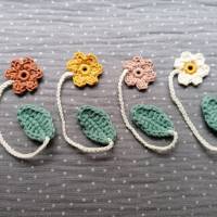 Weiches Nabelschnurbändchen, gehäkeltes Nabelschnurband mit Blume Bild 5