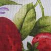 Kissenhülle mit Erdbeermotiven - Kissenbezug - Früchte - Erdbeeren - 40 x 40 cm - echte Handarbeit - Unikat Bild 5