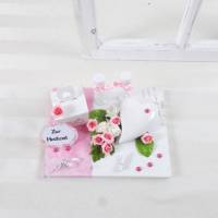 Geldgeschenk Hochzeit, rosa, mit Keramikherz, Geschenkbox, Hochzeitsgeschenk, Nr.3 Bild 1