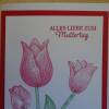 Muttertag ,Glückwunsch zum Muttertag,Muttertagskarte ,Mama Tulpen,Tulpenkarte,Muttertag,Liebe Mama,Grusskarte,3D Karte,Blumem, Bild 2