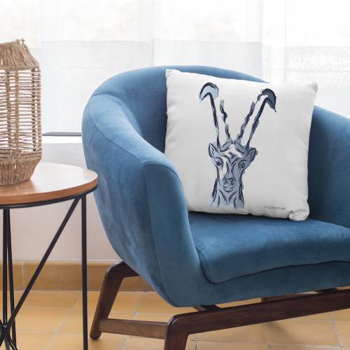 Plotterdatei Steinbock, Waldtiere