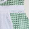 Klammerbeutel mai-grün, Wäscheklammer-Beutel, Blumenwiese Klammerkleidchen, Aufbewahrung für Wäscheklammern, Klammersack grün,  Klammerbeutel mit Kleiderbügel Bild 2