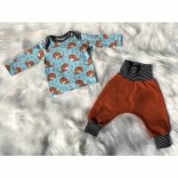 Kleidungsset Größe 74; Babyausstattung; Kleinkind; Shirt + Pumphose Bild 1