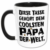 Coolster Papa der Welt Tasse, Vatertag, Geburtstag, Weihnachten Vater Geschenke Bild 1