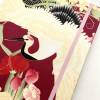 Notizbuch Kladde Reisetagebuch "Crane&Koi" Blanko Hardcover stoffbezogen ähnlich A5 17,5x23cm Kranich Koi Japan Asien Fan Geschenk Geschenkidee Bild 1