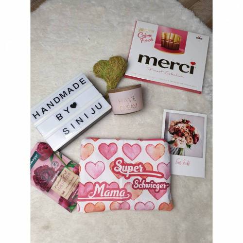 Kosmetiktasche für die beste Mama der Welt, Supermami, Geschenkidee