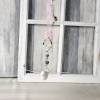 Fensterdeko, Hänger, Vogel mit Blüten-Girlande, Türkranz Bild 6