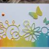 Glückwunschkarte zum Geburtstag - Regenbogenfarben, Geburtstagskarte Bild 2