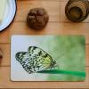 Schmetterling Fotografie Frühstücksbrettchen Brettchen aus Melamin, spülmaschinenfest, Schneidebrett 14 x 23 cm Bild 2