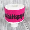 Geschäftpapiere Klorollenbanderole Klorrollenverstecker Toilettenpapier Bad Pink Bild 2