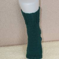 Pilates Yoga Socken ohne Ferse und Spitze, Sockenwolle Grün Bild 1
