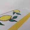 Geburtstagskarte Zitronen coloriert Bild 2