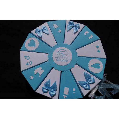 Geldgeschenk, Geschenk zur Geburt oder Taufe,  Geldgeschenkverpackung, Geld verschenken