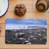 Island schwarzer Strand Frühstücksbrettchen Fotografie Brettchen aus Melamin, spülmaschinenfest, Schneidebrett 14 x 23 cm Bild 2