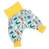 Baby Jungen Mädchen Frühchen Set Pumphose-Mütze-Tuch "Bunte Dschungelbande" Geschenk Geburt Ostern Bild 4