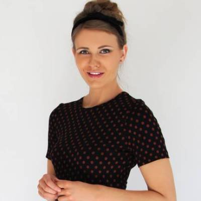 Kleid mit Ballonrock Punkt