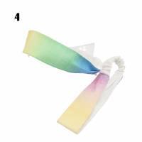 Haarband in schönen Farben * beidseitig tragbar * 1 Seite Muster - 2 Seite Uni * mit eingenähten Gummi Bild 6