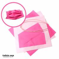 DIY Nähset "Behelfs-Mundschutzmaske" pink-rosa Bild 1