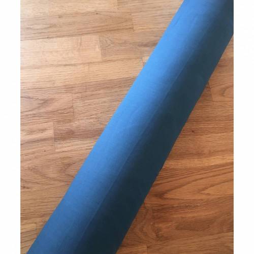 Baumwolle - uni - petrol dunkelpetrol