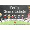Schieferschild KITA Kindergarten Familie  zum selbst Zusammenstellen Wunschtext Bild 3