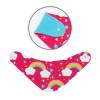 Baby Frühchen Mädchen Set Pumphose-Mütze-Tuch "Regenbogen & Sterne" ab Gr. 38-40 Geschenk Geburt Bild 4