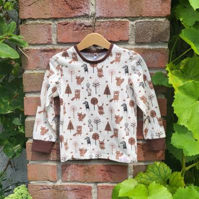 T-Shirt mit langen Ärmeln aus BIO Baumwolle