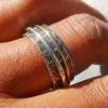 Spielring - Ring aus Sterlingsilber mit 585 Gold Ring Bild 4