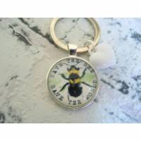 Biene , Save the Bee  , Schlüsselanhänger, Glücksbringer, Bild 1