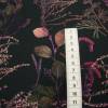 Baumwolljersey Nachtlaub Blätter auf schwarz Blätterregen limitierte Auflage Meterware nähen Kleider Geschenke Bild 2